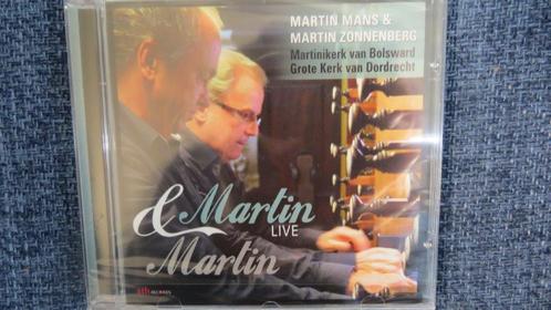 Cd orgel: Martin en Martin Live, Martin Mans, Zonnenberg, Cd's en Dvd's, Cd's | Religie en Gospel, Nieuw in verpakking, Koren of Klassiek