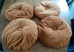 4x rond kussen Kransborre van Ikea, Huis en Inrichting, Woonaccessoires | Kussens, Ophalen, Gebruikt, Wit, Rond