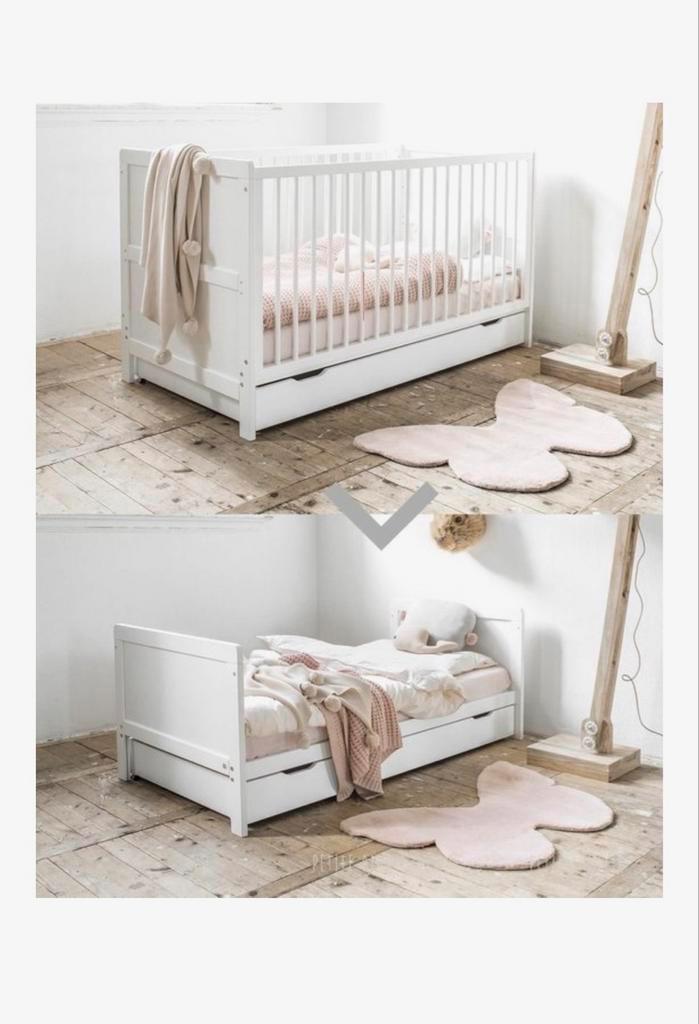 Petite Amelie Meegroeibed 140x70 - Zonder matras, Kinderen en Baby's, Kinderkamer | Bedden, Gebruikt, 140 tot 160 cm, 70 tot 85 cm