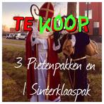 Compleet Sinterklaas pak met  2 Pietenpakken Set, Ophalen, Kerstmis of Sinterklaas, Overige maten, Zo goed als nieuw