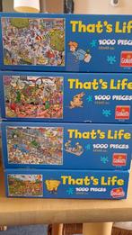 Puzzels 1000 stukjes, That's Life, Hobby en Vrije tijd, Denksport en Puzzels, Zo goed als nieuw, Ophalen