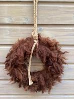 Handgemaakte Kerstkrans Alpaca wol Nieuw, Ophalen, Nieuw