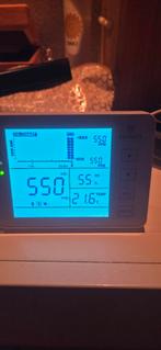 CO₂-meter met LCD, temperatuur & luchtvochtigheid, Ophalen of Verzenden, Zo goed als nieuw