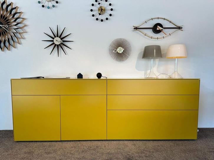 Interlubke Cube Light dressoir, Huis en Inrichting, Kasten | Dressoirs, Nieuw, 200 cm of meer, 25 tot 50 cm, Met lade(s), Met deur(en)