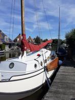 Platbodem zeilboot Grundel, Watersport en Boten, Platbodems, Ophalen, Gebruikt, Staal, Diesel