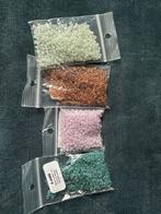 30 verschillende kleuren rocailles kralen 2 mm, Nieuw, Kraal, Ophalen of Verzenden