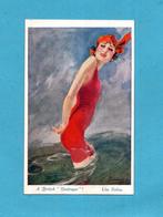 " A British Destroyer " Art Deco glamourkaart M237 ca1920, Verzenden, 1920 tot 1940, Ongelopen, Overige thema's