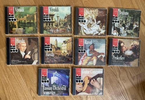 Serie 10 klassieke CD's van Point Classics, Cd's en Dvd's, Cd's | Klassiek, Zo goed als nieuw, Orkest of Ballet, Classicisme, Ophalen of Verzenden