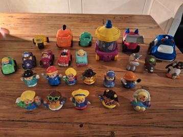 Little People Figuren en Voertuigen Set