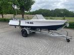 Skibsplast 4,70m met 25pk Yamaha & trailer, vaarklaar., Ophalen, 10 tot 30 pk, Gebruikt, 3 tot 6 meter