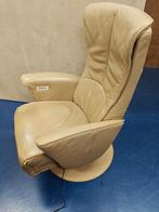 Relaxfauteuil beige, Ophalen, Gebruikt, 75 tot 100 cm, 50 tot 75 cm