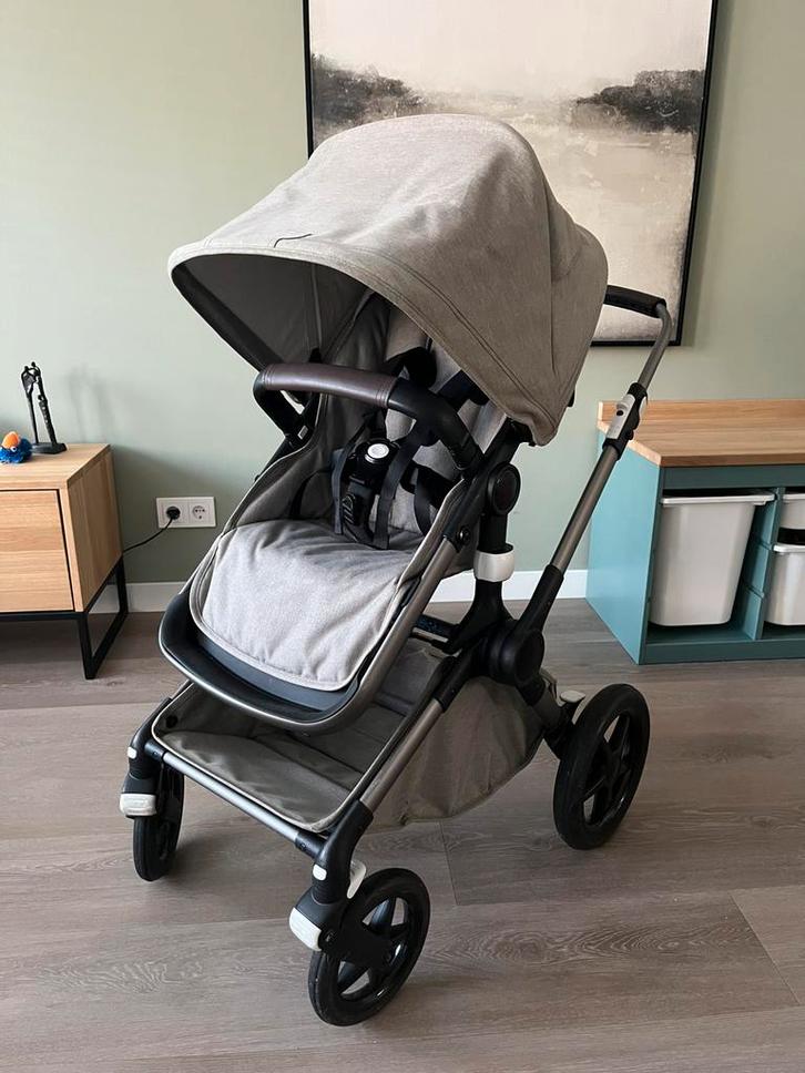 Bugaboo Fox 3 (Complete set), Kinderen en Baby's, Kinderwagens en Combinaties, Gebruikt, Combiwagen, Bugaboo, Verstelbare duwstang