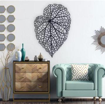 Leaf Blad Muur Wand Kunst Decoratie van 3mm Staal beschikbaar voor biedingen