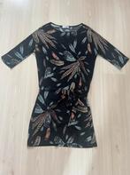Ambika Jurk met Verenprint - Maat M, Kleding | Dames, Maat 38/40 (M), Zwart, Ophalen of Verzenden, Zo goed als nieuw