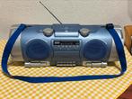 Leuke boombox radio cass met cd  werkend vaste pr ophalen, Ophalen, Gebruikt, Radio