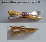 splinternieuwe Noorse stropdas schuifspeld, vlag,mes,vork, Ophalen of Verzenden, Nieuw