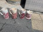 Vintage Amstel Bierpullen Set van 4, Ophalen