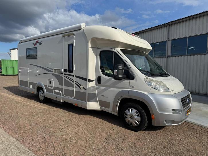 Fiat Charthago Chic 2.3 130pk, erg compleet, Caravans en Kamperen, Campers, Bedrijf, Fiat, Diesel, Handgeschakeld, Airconditioning