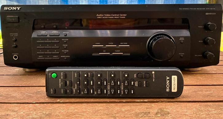 Sony receiver STR DE135, Audio, Tv en Foto, Versterkers en Receivers, Zo goed als nieuw, Ophalen