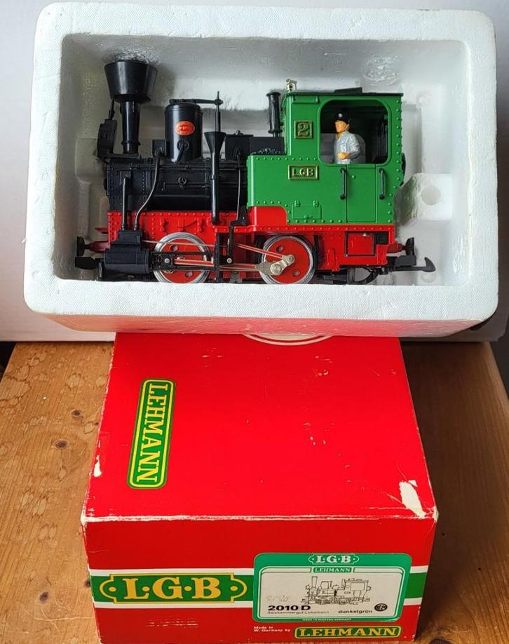 LGB 2010d - 2020 Lehmann Modeltreinen LGB 2020 Locomotief, Hobby en Vrije tijd, Modeltreinen | Overige schalen, Gebruikt, Locomotief