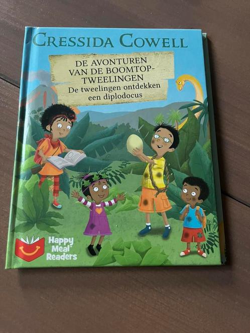 Cressida Cowell de tweelingen ontdekken een diplodocus, Boeken, Kinderboeken | Jeugd | onder 10 jaar, Nieuw, Verzenden