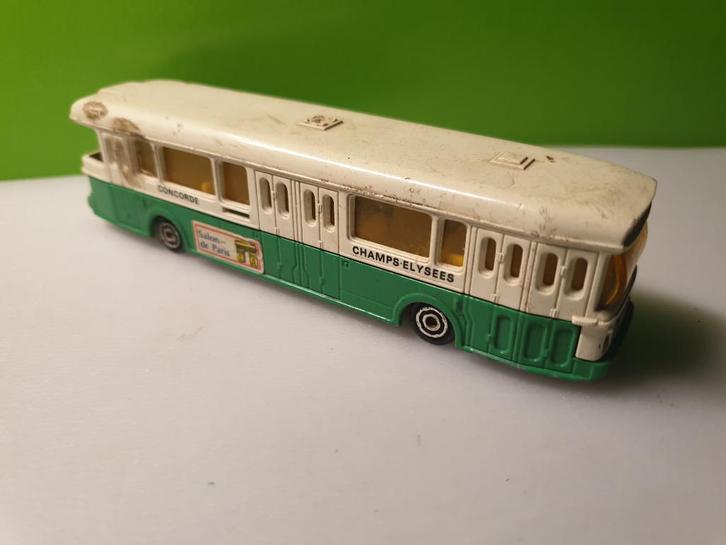 Majorette 310 - Saviem SC10 Autobus Paris [groen] 1/87, Hobby en Vrije tijd, Modelauto's | 1:87, Gebruikt, Bus of Vrachtwagen