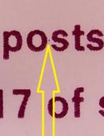 Ned. NVPH PB 18b Puntje tussen O en S van Rijkspostspaarbank, Postzegels en Munten, Ophalen of Verzenden, Na 1940, Postfris
