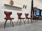 4 Nieuw Leolux Callas eetkamerstoel Senso Rust Design stoel, Leolux, Nieuw, Ophalen of Verzenden, Vier