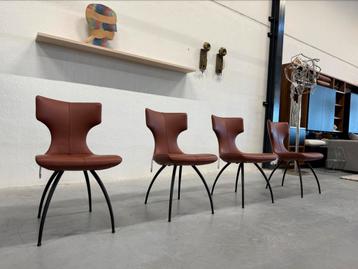 4 Nieuw Leolux Callas eetkamerstoel Senso Rust Design stoel beschikbaar voor biedingen