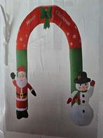 1 boog met kerstman en sneeuwpop, Ophalen of Verzenden