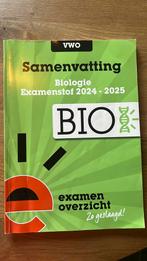 ExamenOverzicht - Samenvatting Examenstof Biologie VWO, Boeken, Schoolboeken, Ophalen of Verzenden, Nederlands, Overige niveaus