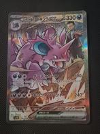 Team rocket's Nidoking SAR, Ophalen of Verzenden, Zo goed als nieuw, Losse kaart, Foil