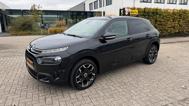 Citroën C4 Cactus 1.2 Puretech 130pk S&S Eat6 2020 Zwart, Auto's, Citroën, Particulier, ABS, Achteruitrijcamera, Adaptieve lichten