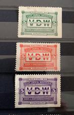 Sluitzegels 1914 Dordrecht VDW, Postzegels en Munten, Verzenden, T/m 1940, Gestempeld