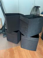 4 bakken - manden van Ikea - Dröna zwart, Huis en Inrichting, Ophalen of Verzenden, Zo goed als nieuw, Rechthoekig, Overige materialen