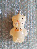 Oude kerstbal figuurtjes beer, Ophalen of Verzenden, Zo goed als nieuw