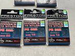 adv 190 / NIEUW set 5 onderlijnboekjes PRESTON pr322, Ophalen of Verzenden, Nieuw, Haak