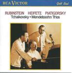 TCHAIKOVSKY MENDELSSOHN Trios CD RUBINSTEIN HEIFETZ RCA ZGAN, Cd's en Dvd's, Ophalen of Verzenden, Romantiek, Zo goed als nieuw