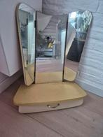 Vintage Kaptafel Spiegel met Lade, Ophalen, Minder dan 50 cm, Gebruikt, Minder dan 100 cm