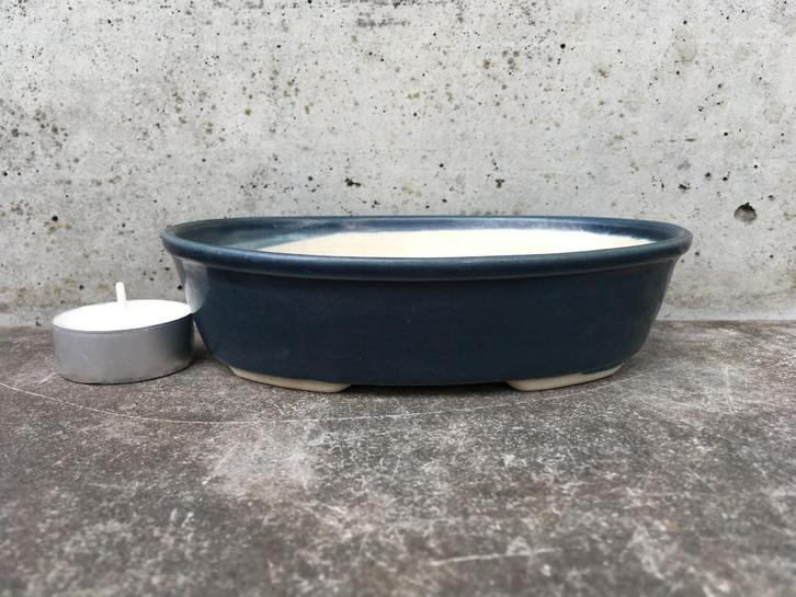 Bonsai schaal pot 15x10,5x4cm ****, Tuin en Terras, Bloempotten, Zo goed als nieuw, Aardewerk, Minder dan 40 cm, Minder dan 25 cm