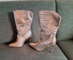 Gouden Laarzen maat 38 ( maat 5), Kleding | Dames, Schoenen, Hoge laarzen, Overige kleuren, Ophalen of Verzenden, Onbekend