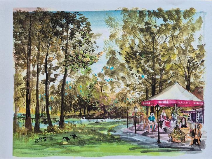 Zeefdrukken Arnhem Eusebiuskerk, John Frost, Sonsbeek, Antiek en Kunst, Kunst | Litho's en Zeefdrukken, Ophalen