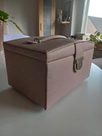 Carpisa juwelenbox, Ophalen of Verzenden, Roze, Hardcase, Zo goed als nieuw