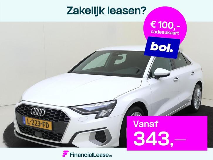 Audi A3 Limousine 30 TFSI Business edition | Full LED verlic, Auto's, Audi, Bedrijf, Lease, Financial lease, A3, ABS, Airbags