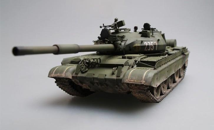 Trumpeter 1:35 Soviet T-62 BDD + alu loop + extra resin crew, Hobby en Vrije tijd, Modelbouw | Auto's en Voertuigen, Nieuw, Tank