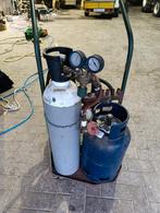 Autogeen set met snij- en lasbrander, Doe-het-zelf en Verbouw, Ophalen, Gebruikt, Minder dan 150 ampère, Overige typen