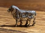 Zilver miniatuur schaap met 5 poten, Ophalen of Verzenden, Zilver