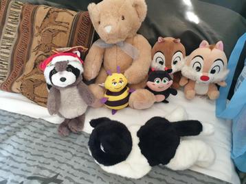 Beer, bij, Lieveheersbeestje, knabbel babbel wasbeer knuffel beschikbaar voor biedingen