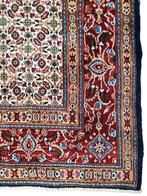 Handgeknoopt Perzisch wol Moud tapijt floral Iran 218x250cm, Persian Perzisch vintage oosters hype, Gebruikt, 200 cm of meer, Ophalen of Verzenden