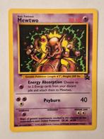 Mewtwo black star promo Pokemon kaart, Ophalen of Verzenden, Zo goed als nieuw, Losse kaart